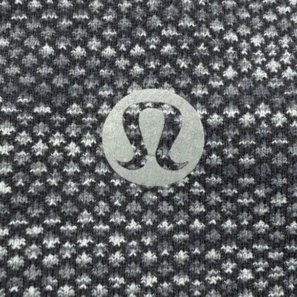 Lululemon Wunder Under Pant In Coco Pique Black White Size 4 - Picture 10 of 11